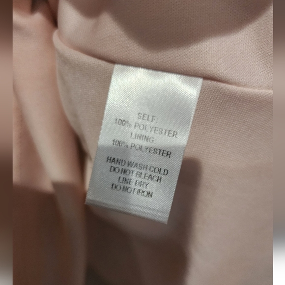 Lulus Garden Walk Blush Pink Floral Print Lace-Up Skater Dress | Woman's S | - Picture 10 of 10